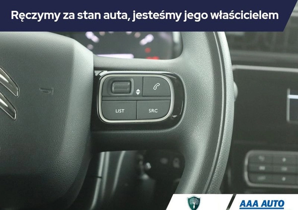 Citroen C3 cena 47000 przebieg: 36520, rok produkcji 2019 z Radom małe 172